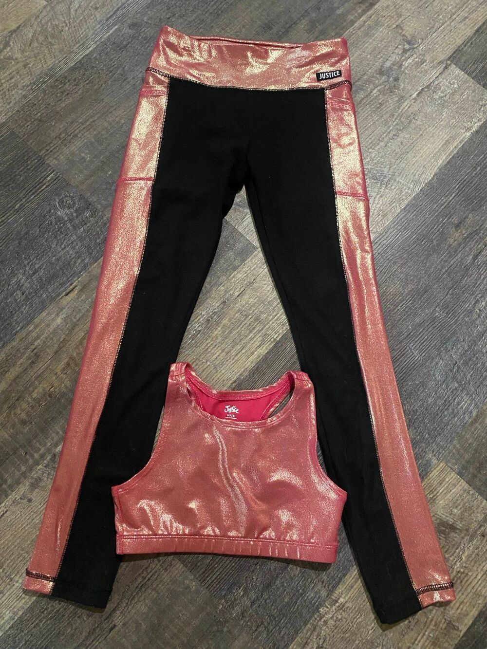 NWOT GIRLS JUSTICE SET